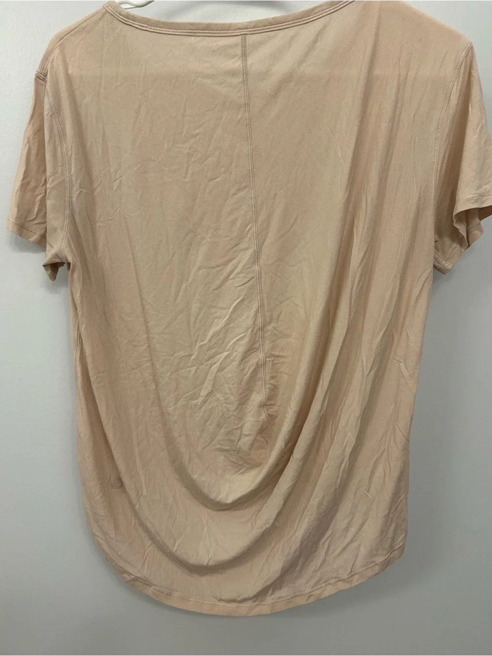 lululemon athletica Short Sleeve Scoop Neck Top - cream